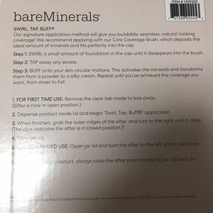 bareMinerals Makeup - Bare Minerals Matte Foundation/ Brush Medium Tan bareMinerals Makeup - Bare Minerals Matte Foundation/ Brush Medium Tan